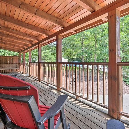 Cabin With Deck And Fireplace Less Than 3 Mi To Dollywood! Pigeon Forge Ngoại thất bức ảnh